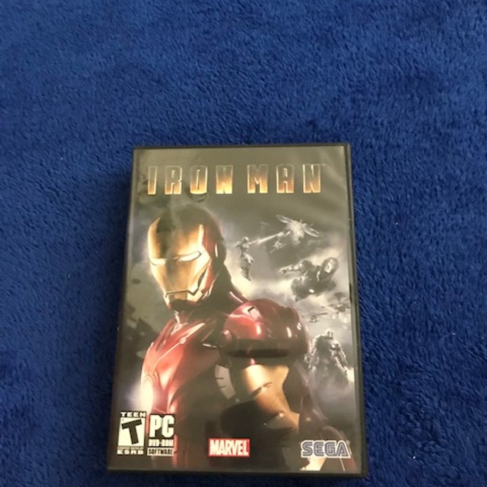 Iron Man GAME DVD 🎮🕹🧨